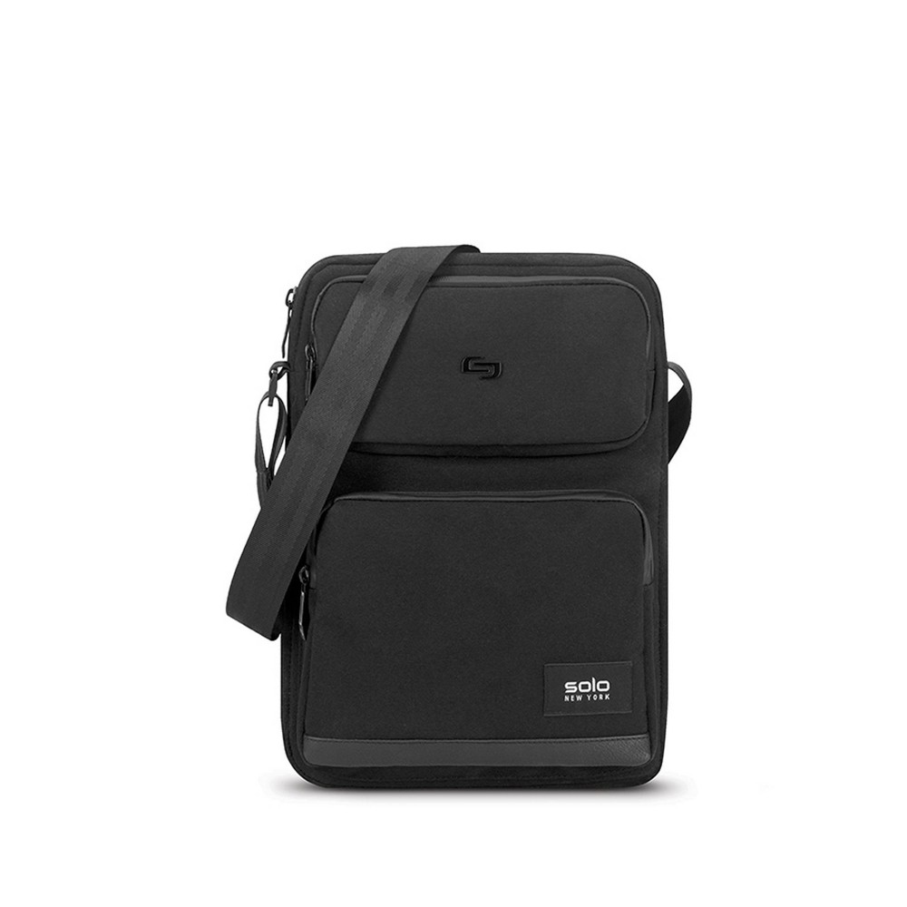 Photos - Women Bag Solo New York Ludlow Universal Tablet Messenger Bag - Black