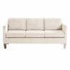 LIVAREEmlen L-Shaped Sofa with Padded Velve: Multi-functional Design, Modern Luxury Appearance - Ideal for Living Rooms, Apartments - 2 of 4