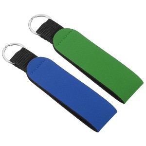 Unique Bargains Neoprene Water Sports Waterproof Floating Keychains 2 Pcs - 1 of 4