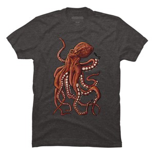 Men's Design By Humans Octopus By Anthony1287 T-Shirt - 1 of 4