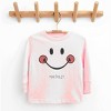 The Juniper Shop Mini Smiley Smile Outline Toddler Long Sleeve Tee - 2 of 4