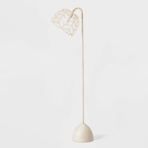 Rattan Floor Lamp Includes Led Light, Target Wicker Tripod Table Lamp
