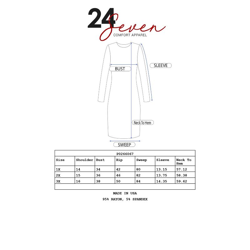 24seven Comfort Apparel Elbow Length Sleeve Cold Shoulder Plus Size Maxi Dress, 4 of 5
