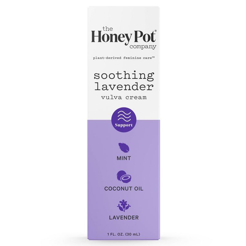 The Honey Pot Company, Soothing Lavender Vulva Cream - 1 fl oz, 1 of 13
