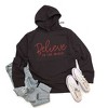 Simply Sage Market Women's Graphic Hoodie Believe In The Magic - 2 of 3