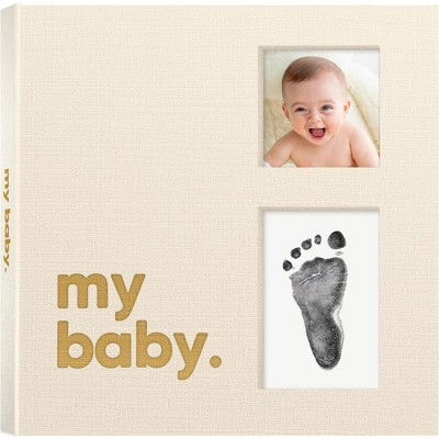 Image of KeaBabies Frolic Baby Memory Book For Baby Boys, Girls, Baby First 5 Year Journal, Keepsake Milestone Photo Album (Gleam)