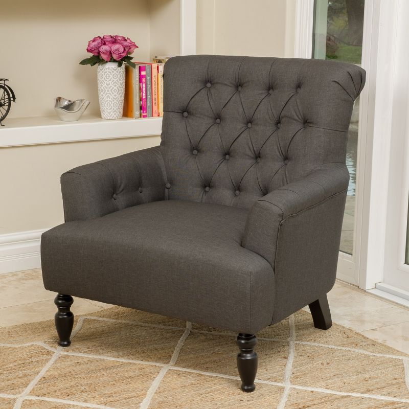 Berstein Fabric Club Chair - Christopher Knight Home, 3 of 7