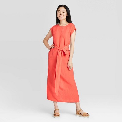 target coral dress