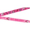 Sanrio My Melody Id Badge Holder Lanyard W/ 2 Character Head Rubber Pendant  Pink : Target