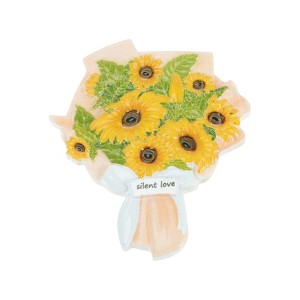 Unique Bargains Magnetic Refrigerator Magnet Pink Red 1 Pc - 1 of 3