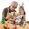 1421PCS 3 Style Christmas Gingerbread House, 2025 Xmas Castle Village Building Block Gifts for Adults Kids Ages 6+ - 3 of 4
