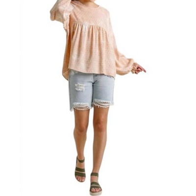Women's Found Out About You Blouse - umgee