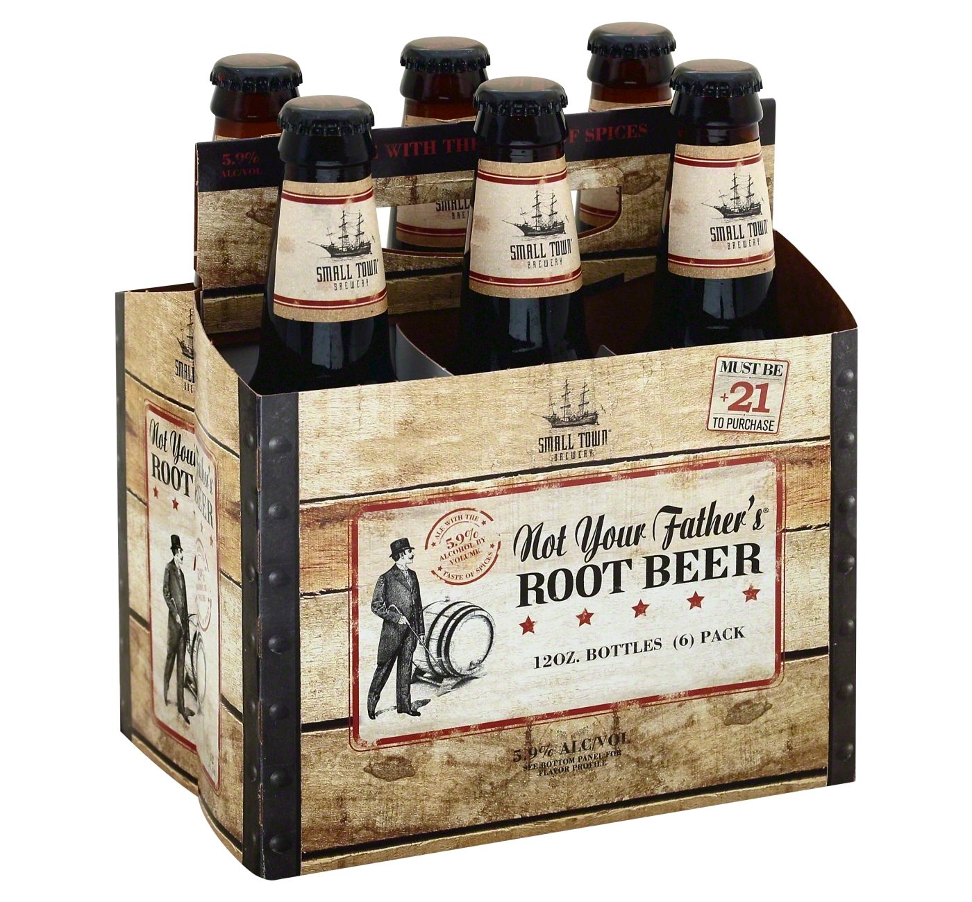 Not Your Fathers Root Beer - 6pk  12oz Bottles - image 1 of 1