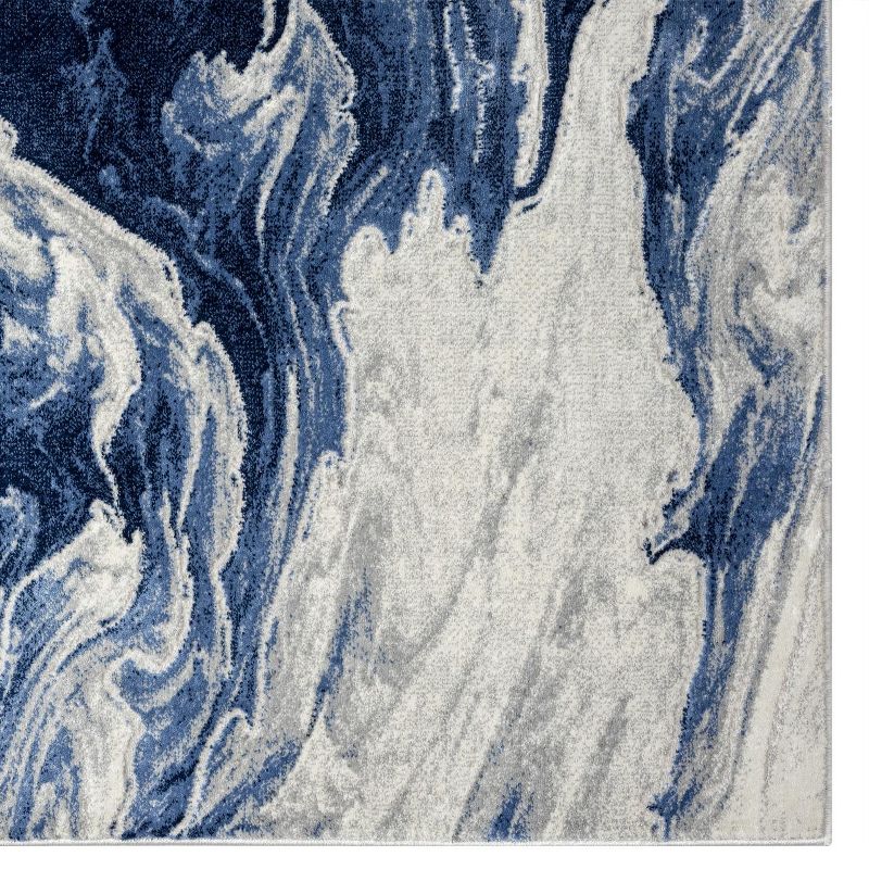 LUXE WEAVERS Marble Abstract Clouds Rug, 4 of 8