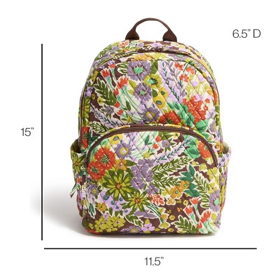 Vera Bradley Women's Outlet Cotton Essential Backpack Moonless Night — фото 4