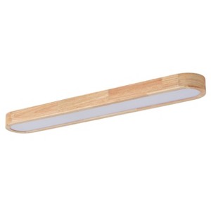 Dewdrop Scandinavian Ceiling Light 1 Light Low Profile Linear LED 46W 3220lm Dimmable ETL Kitchen - 1 of 4