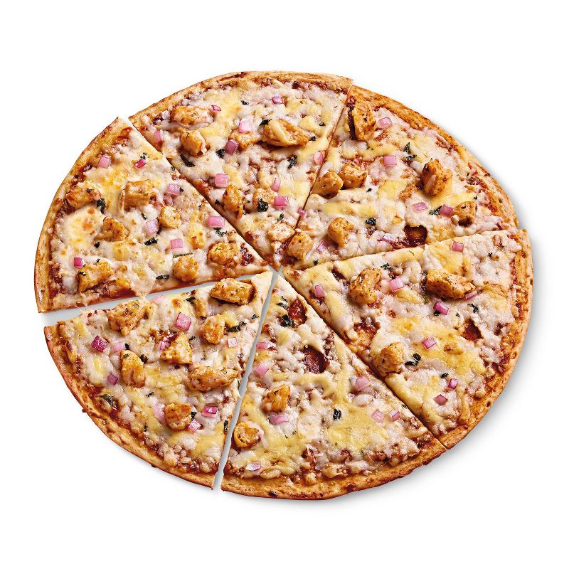 Thin Crust BBQ Chicken Frozen Pizza - 15.3oz - Good &#38; Gather&#8482;, 2 of 4