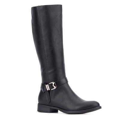 New York & Company Women's Eleanor Tall Boots - 8.5, BLACK