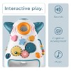 KUB Baby Push Walker, Montessori Baby Walker Activity Center with Wheels& Push Toys  for Toddlers, Sit to Stand Learning Walker - 4 of 4