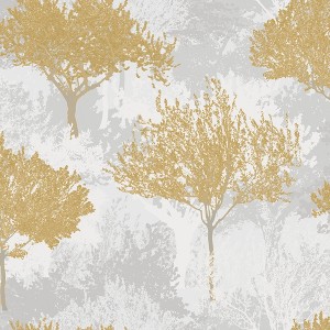 Birch Mustard Wallpaper - 1 of 4