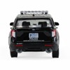 2023 Ford Police Interceptor Utility "Whitestown Police Dept., Whitestown, IN" Black 1/64 Diecast Model Car by Greenlight - 4 of 4