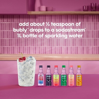 SodaStream 3pk 1.36 fl oz bubly Strawberry Sunset Drops