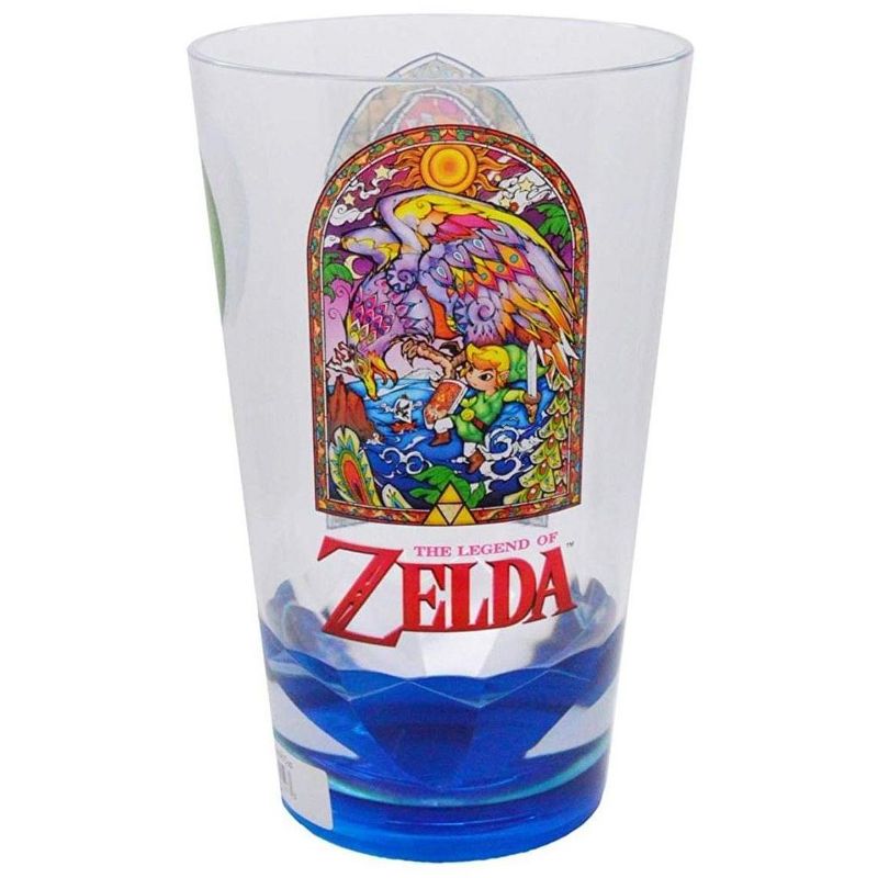 Just Funky The Legend Of Zelda Stained Glass Acrylic Cup, 1 of 2