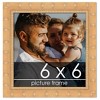 PosterPalooza | 6x6 Modern Bamboo Picture Frame, UV Acrylic, 5 Finishes - 2 of 4