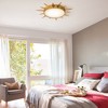 Parrot Uncle 25.2" 1-Light Gold Flush Mount LED Ceiling Light - 3 of 4