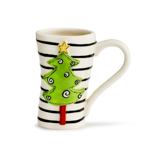 C&f Home 16oz Santa Cute Christmas Mug : Target