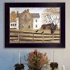 Gulches Modern Framed Print, "Autumn Afternoon," Ready to Hang, Black Frame - 2 of 4