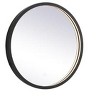 Elegant Lighting Pier 18 inch LED Mirror with Adjustable Color Temperature 3000K/4200K/6400K in Black - 4 of 4