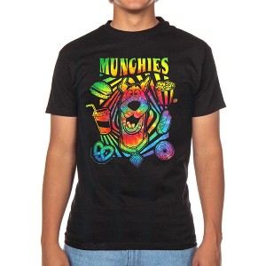 Seven Times Six Scooby-Doo T-shirt Men's Tie-Dyed Munchies Print Short Sleeve Tee - 1 of 4