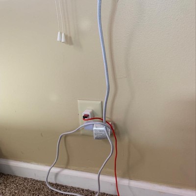 Cordinate 3 Outlet 10' Extension Cord Dark Heather : Target