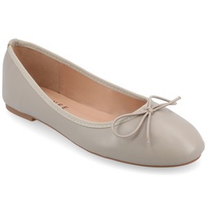 Journee Collection Womens Vika Slip On Round Toe Ballet Flats - 1 of 4