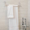 Better Houseware Suction-Cup Double Towel Bar, Clear - 4 of 4