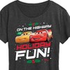 Women's - Disney - On The Highway To Holiday Fun Short Sleeve Graphic T-Shirt - 2 of 4