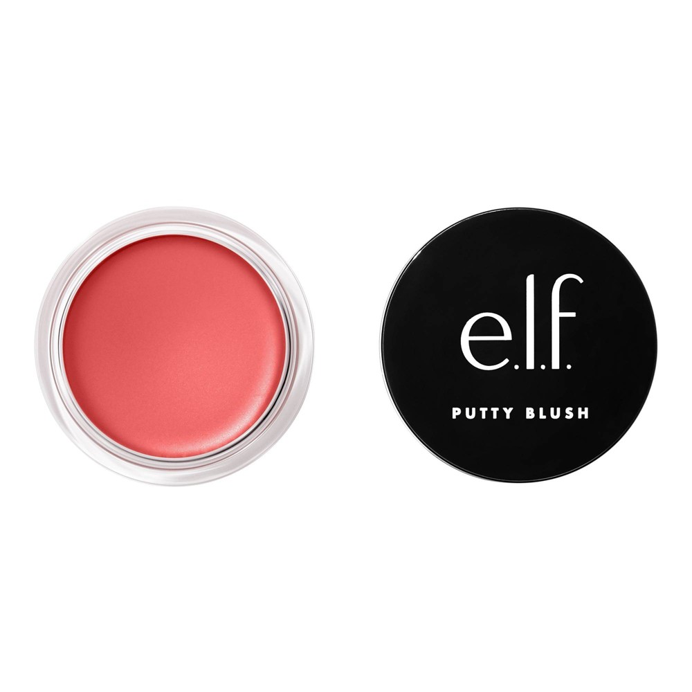 Photos - Face Powder / Blush ELF e.l.f. Putty Blush - Tahiti - 0.35oz: Paraben-Free, Vegan, Smooth Finish, Buildable Coverage 