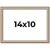 PosterPalooza | Photo Size Minimalist Silver Picture Frame - UV Acrylic, Foam Board Backing, Hanging Hardware - 2 of 4