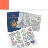 Kicko Passport Sticker Book for Boys and Girls - Blue - image 4 of 4