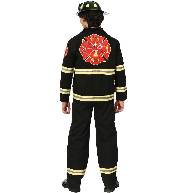 HalloweenCostumes.com Men's Firefighter Uniform Costume, 3 of 4