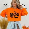Simply Sage Market Women's Graphic Sweatshirt Boo Face - 2 of 4
