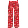 Collections Etc Coca Cola Retro Pattern Lounge Pants - 2 of 4