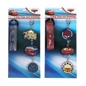 Disney Cars Printed Handbag Strap with 3 Bag Charms - 1 of 3