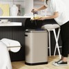 Vynxaria 13.2 Gallon Motion Sensor Trash Can Stainless Steel, Hands Free Operation, Slow Close Lid, Ideal for Kitchen - 3 of 4