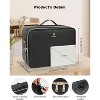 Fmeida Extra Large Makeup Bag, Makeup Case Professional Makeup Artist Kit Train Case Travel Cosmetic Bag Brush Organizer - 2 of 4