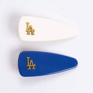 Bijoux Sport by Luv Aj MLB Mini Logo Hair Clip Set 