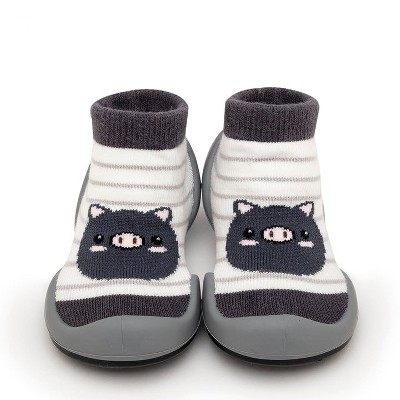 Komuello baby toddler firstwalker sock shoes: breathable, washable - Shark  Tank