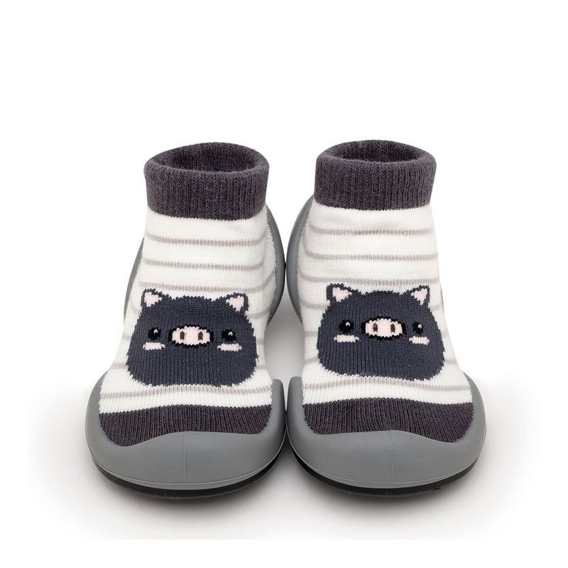 Komuello Baby Boy/ Girl First Walk Sock Shoes This Little Piggy, 1 of 9