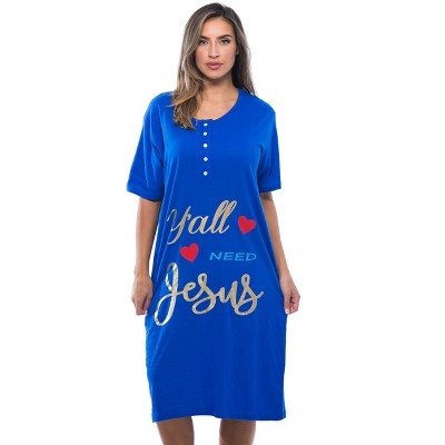 Just Love Short Sleeve Nightgown Sleep Dress for Women